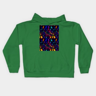 Color music Notes Kids Hoodie